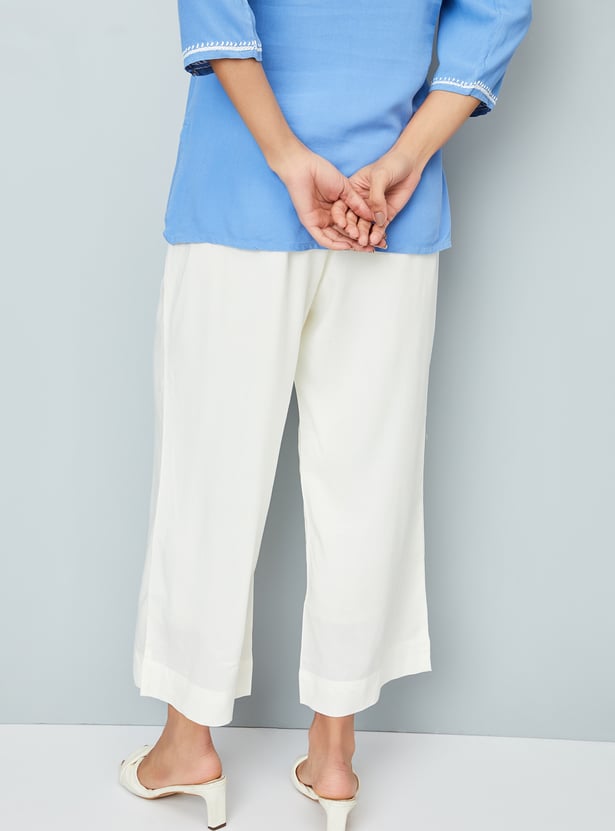Women Solid Palazzos