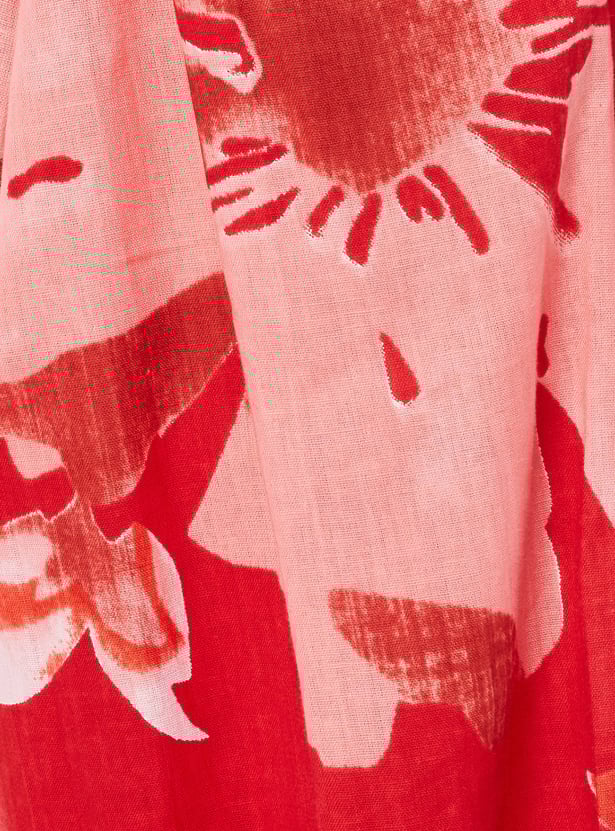 Kalki x Max Women Printed Pleated Palazzos